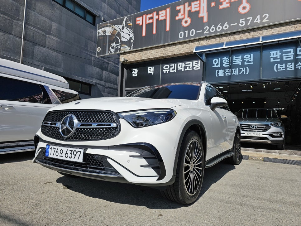 벤츠 GLC 도장면 상태 확인