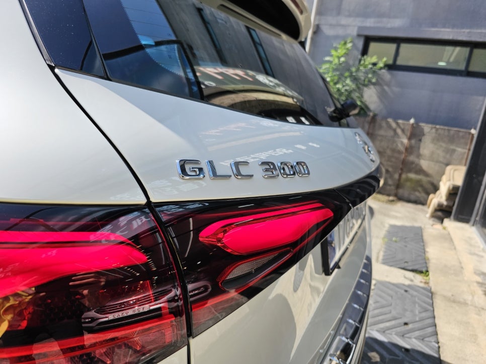 벤츠 GLC 휠 유리막코팅 작업