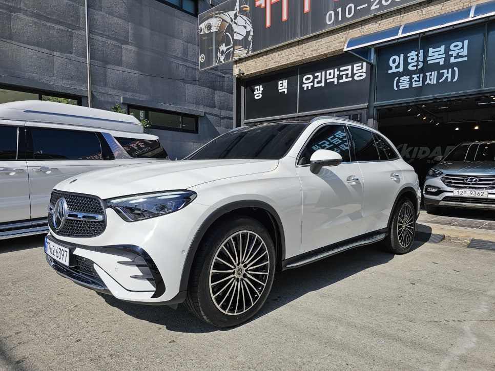 시공을 마친 벤츠 GLC 외관