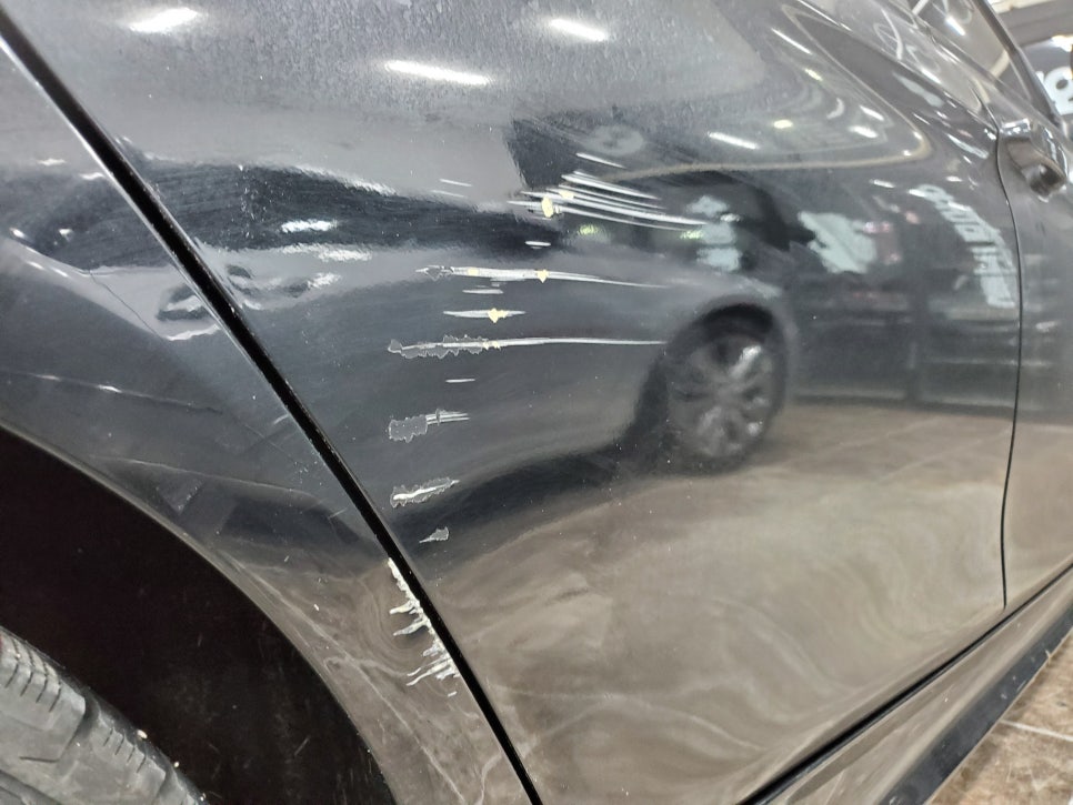 BMW 3시리즈 외형복원 시공 후 모습